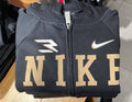 Felpa Nike con Cappuccio Grigio Scuro
